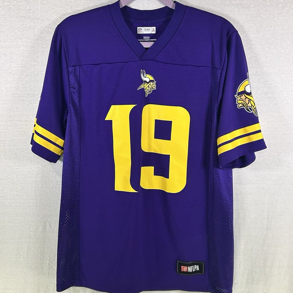 Minnesota Vikings Jersey Mens Small‎ Purple NFL Football Thielen 19 Team Apparel